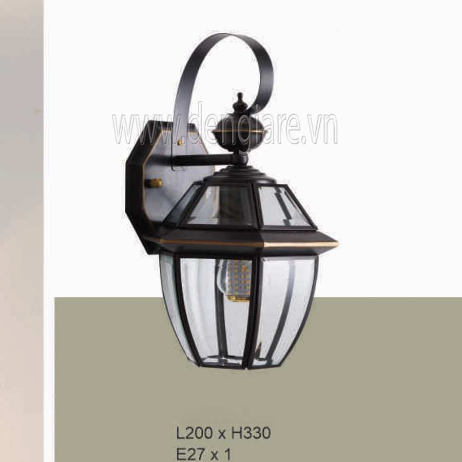Đèn vách đồng ngoài trời DGR-HF6214