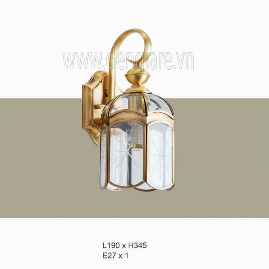 Đèn vách đồng ngoài trời DGR-HF6217