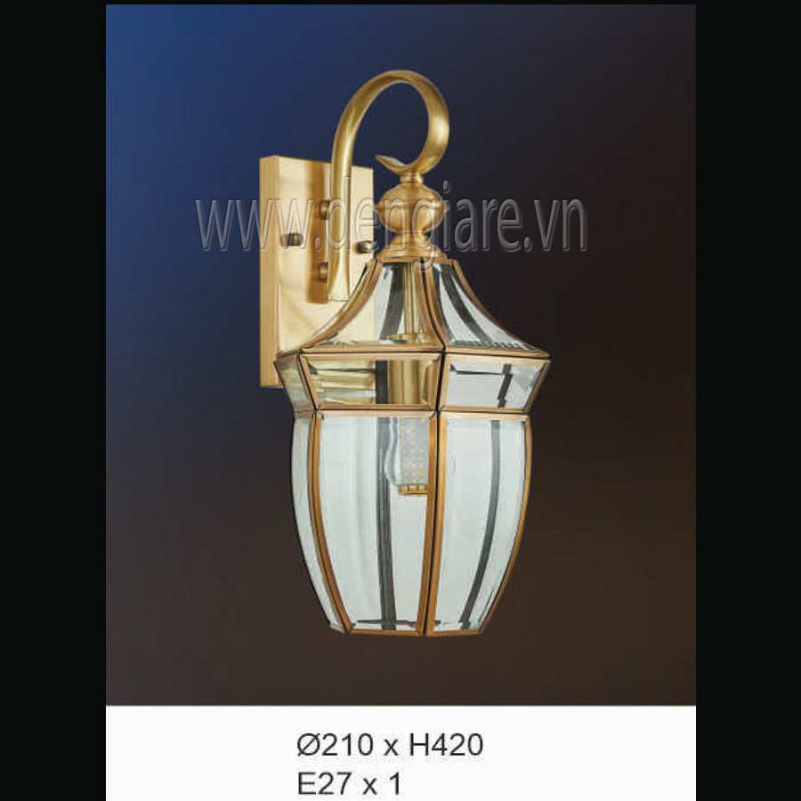 Đèn vách đồng ngoài trời DGR-HF6220