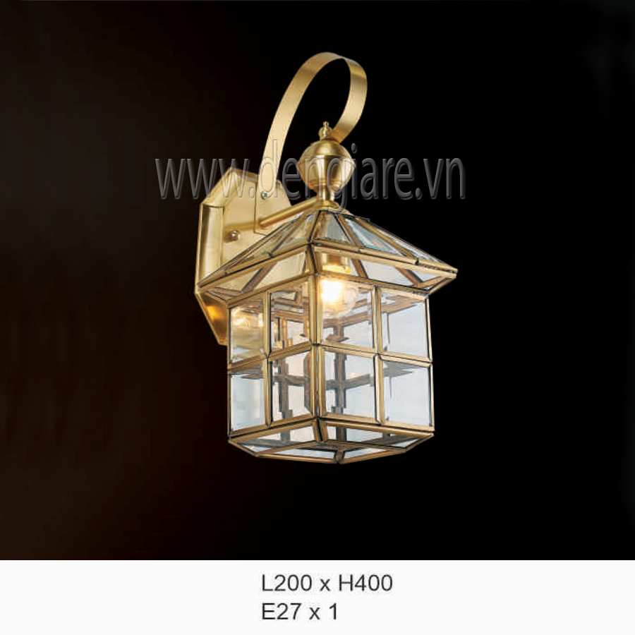 Đèn vách đồng ngoài trời DGR-HF6222