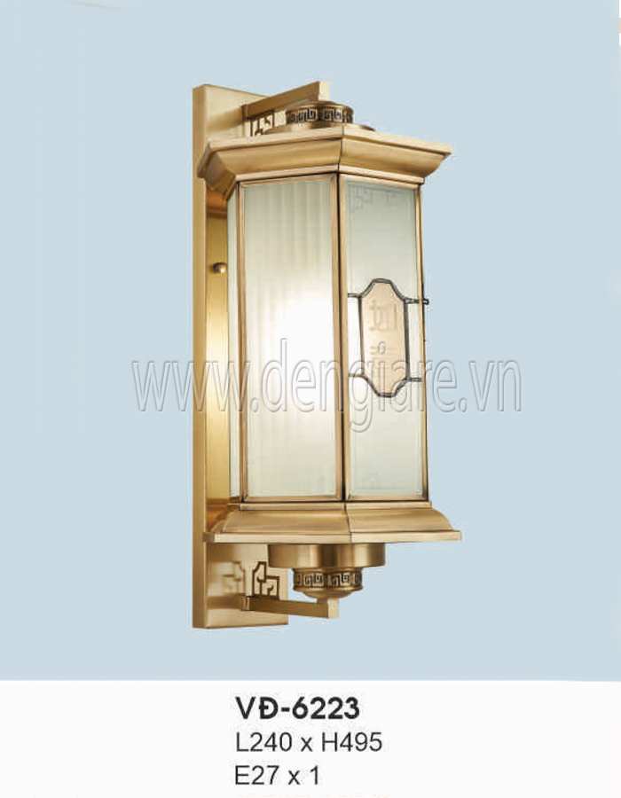 Đèn vách đồng ngoài trời DGR-HF6223