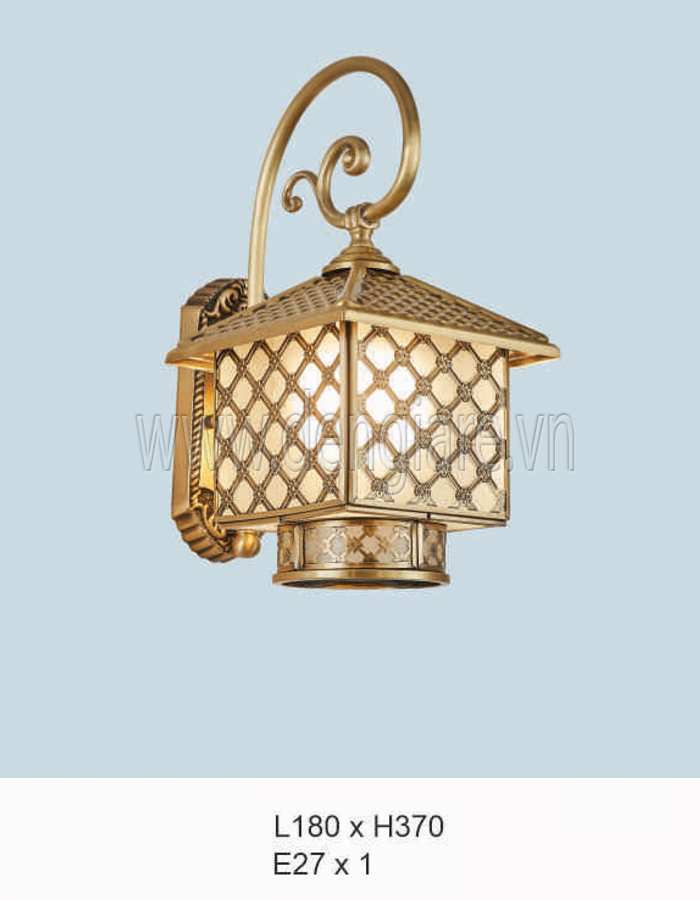 Đèn vách đồng ngoài trời DGR-HF6225