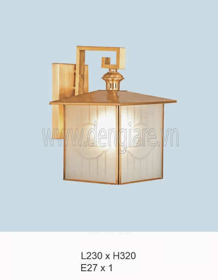 Đèn vách đồng ngoài trời DGR-HF6226