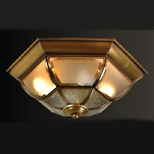 Đèn mâm áp trần đồng DGR-VER7034/2