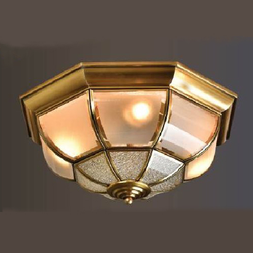 Đèn mâm áp trần đồng DGR-VER7034/4
