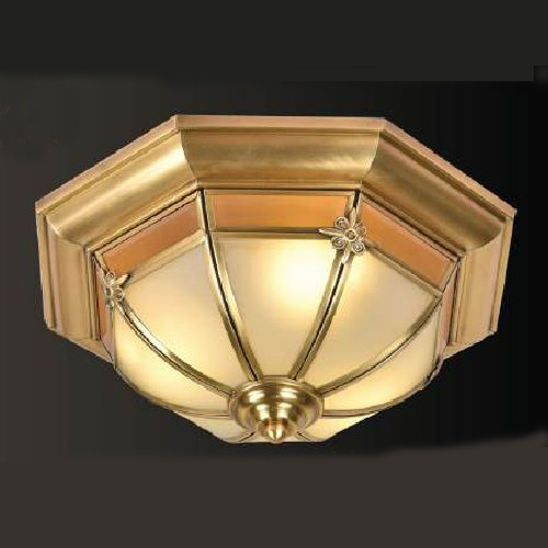Đèn mâm áp trần đồng DGR-VER7099/3